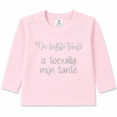 Shirtje De liefste Tante is toevallig mijn Tante. Kan met naam